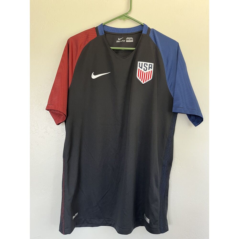 Nike 2016 Team USA Men's Away Soccer Jersey Size Large - Like New USMNT